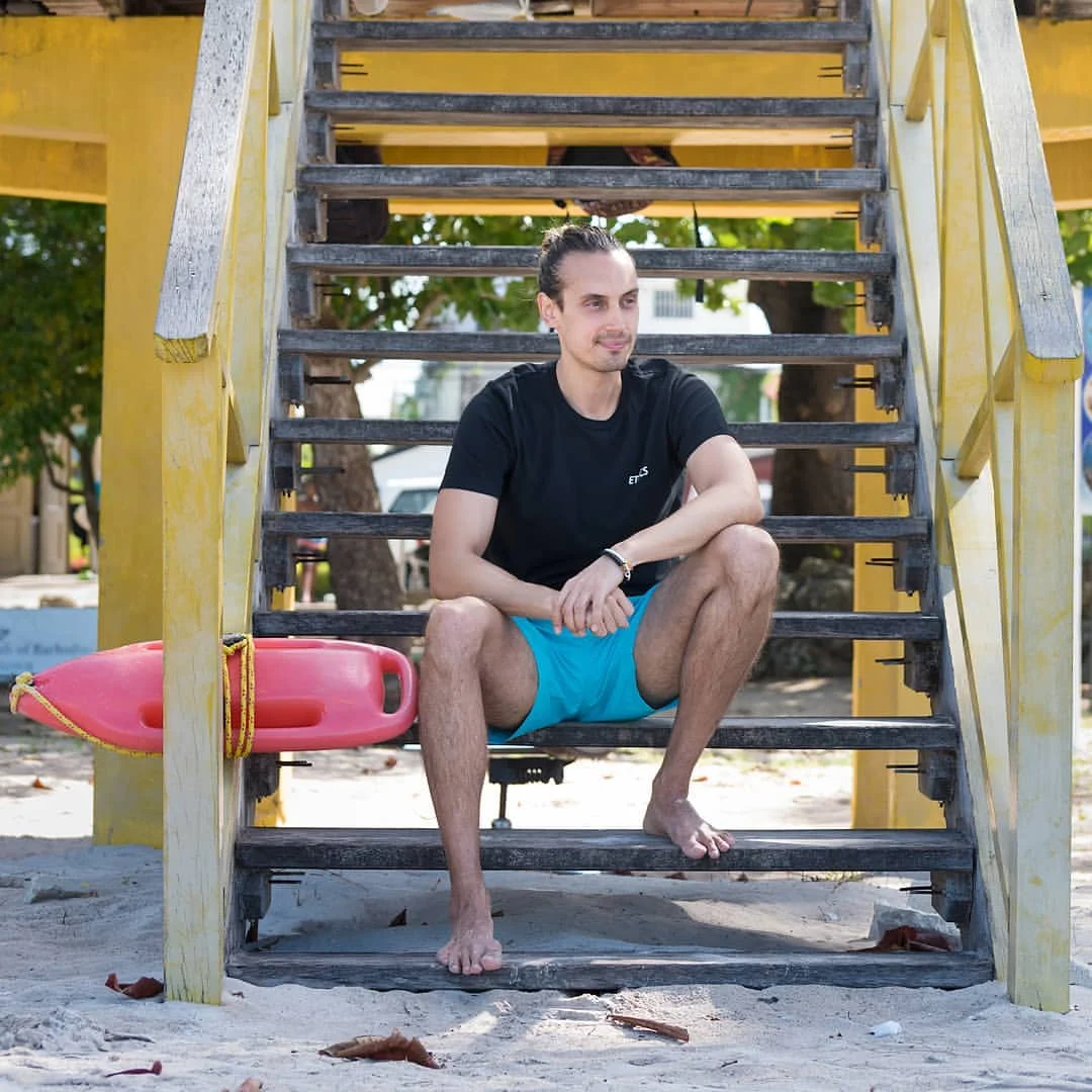 Beach training session